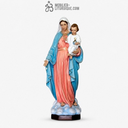 Statues religieuses de la Vierge � l'Enfant
