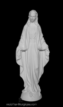 Statue-Vierge-Miraculeuse-marbre-ML070021