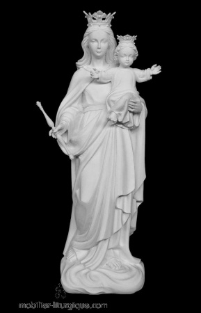 Statue-Vierge-auxiliatrice-marbre-ML070008