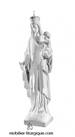 Statue-Vierge-Mont-Carmel-marbre-STEX0009