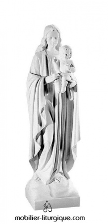 Statue-Vierge-Enfant-marbre-STEX0116
