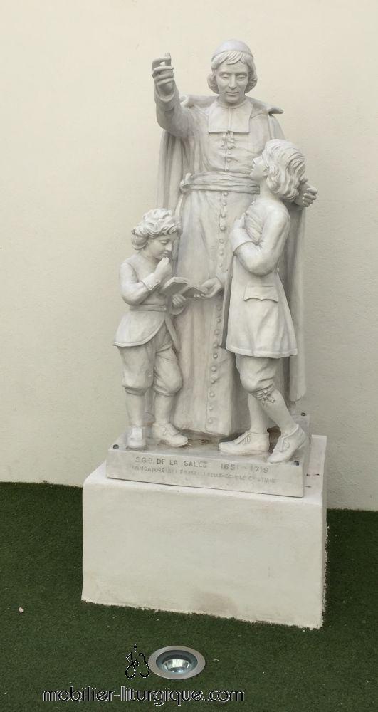 statue de st jean baptiste de la salle js brunet 6452