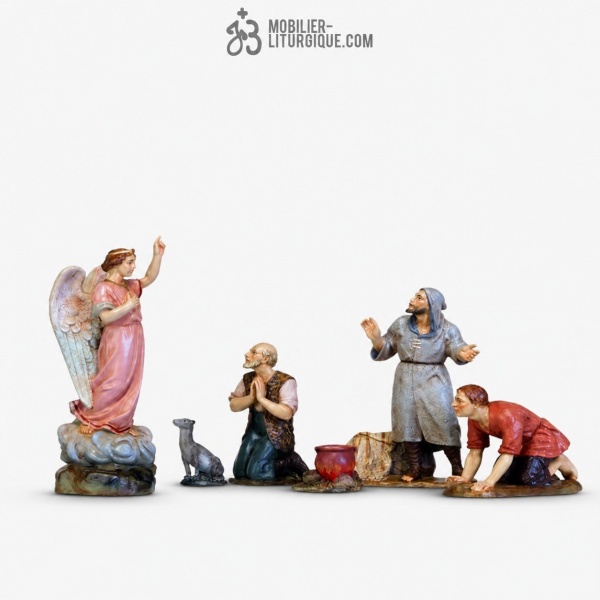 Ange et Bergers Polychrome