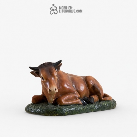 Animal pour cr&egrave;che de 85 cm : Boeuf