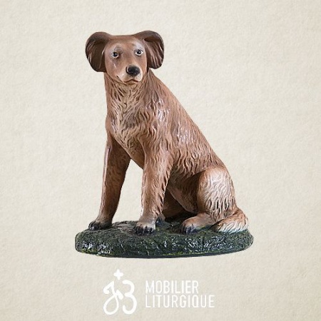 Animal pour crèche de 85 cm : Chien