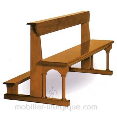 Banc assise inclin�e
