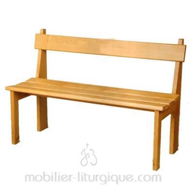 Banc assise incurv�e
