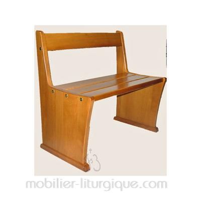 Banc assise incurv�e