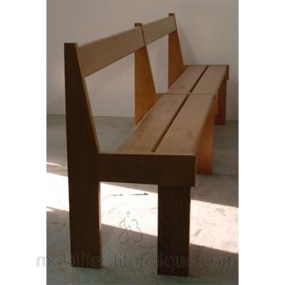 Banc d'�glise