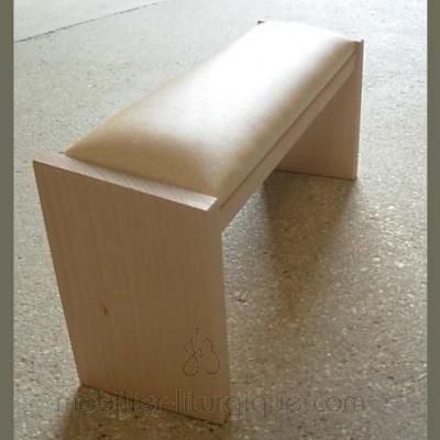 Banc de pri&egrave;re