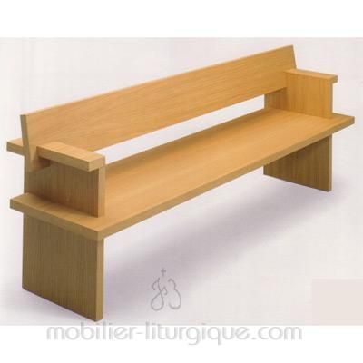 Banc en ch�ne massif