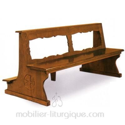 Banc en chêne