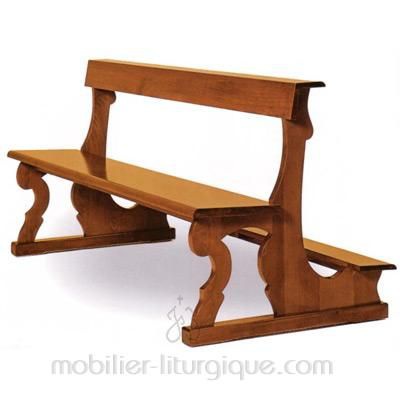 Banc en chêne