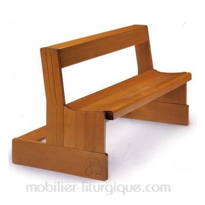 Banc pour salle funéraire