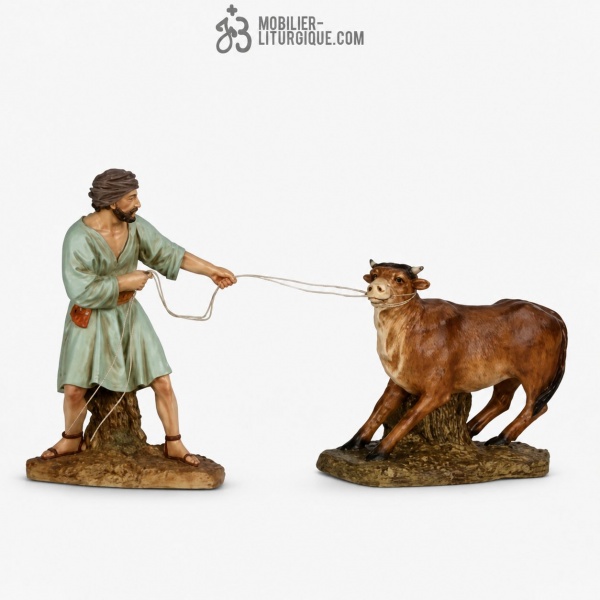 Berger et le boeuf Polychrome