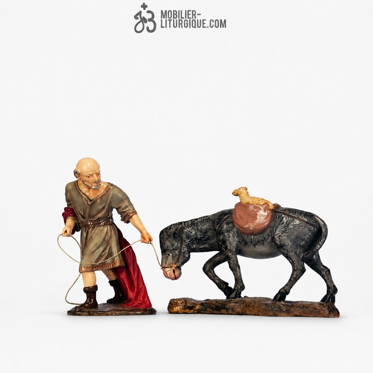 Berger et son &acirc;ne Polychrome