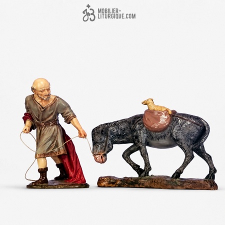 Berger et son &acirc;ne Polychrome