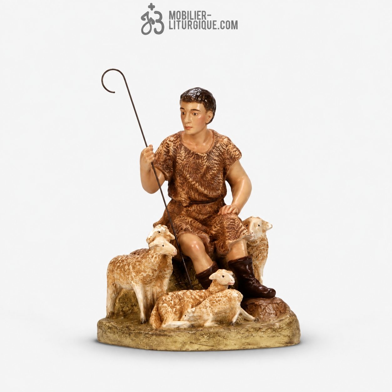 Berger et son troupeau Polychrome