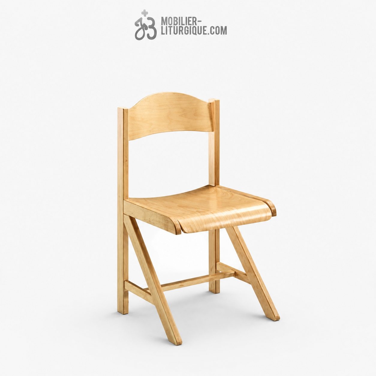 Chaise assise et dossier bois