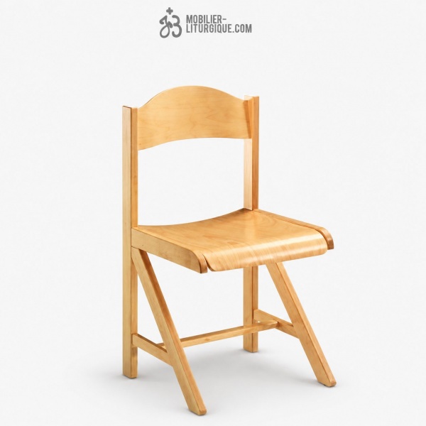Chaise assise et dossier bois
