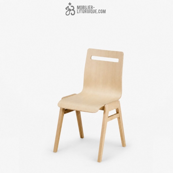 Chaise empilable bois postform�