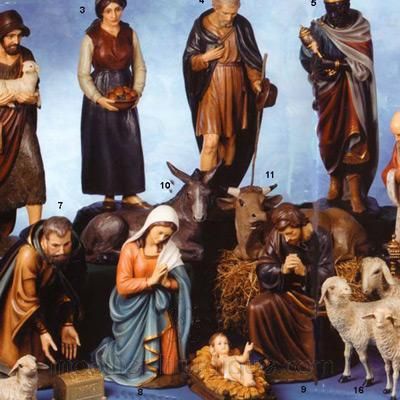 Cr�che compl�te : 20 sujets n� 17, (100 cm)