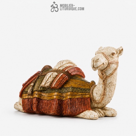 Dromadaire couch� Polychrome