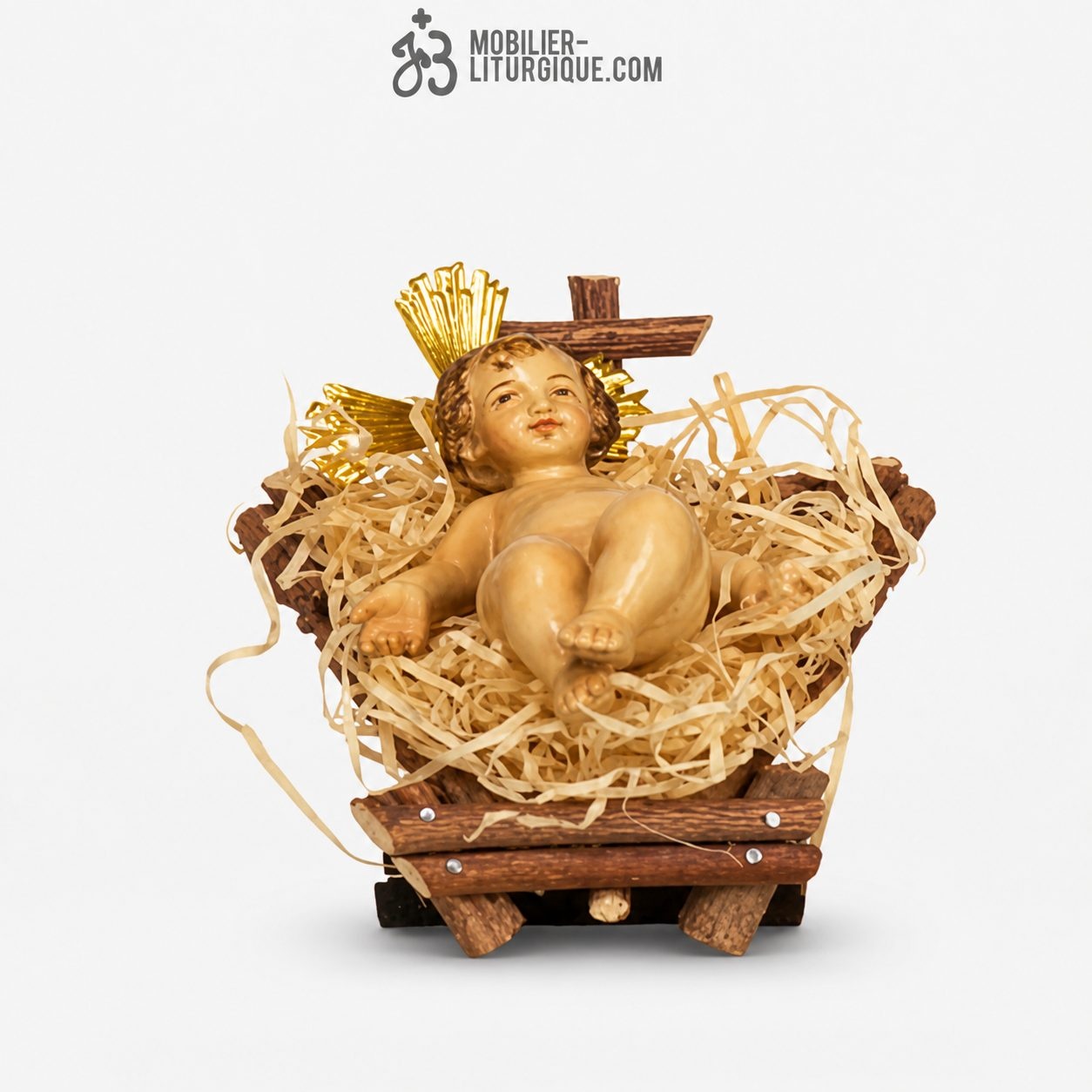 Enfant J&eacute;sus  Feuille d\'or