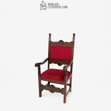 Fauteuil pour ensemble de c&eacute;r&eacute;monie Bois