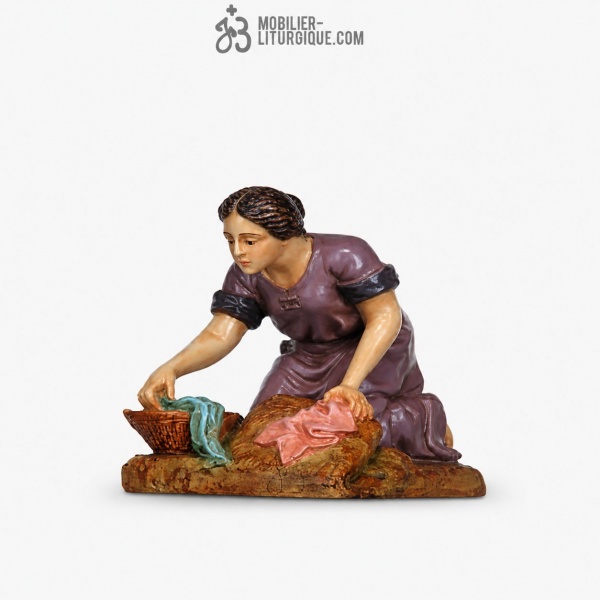 Femme au lavoir Antique