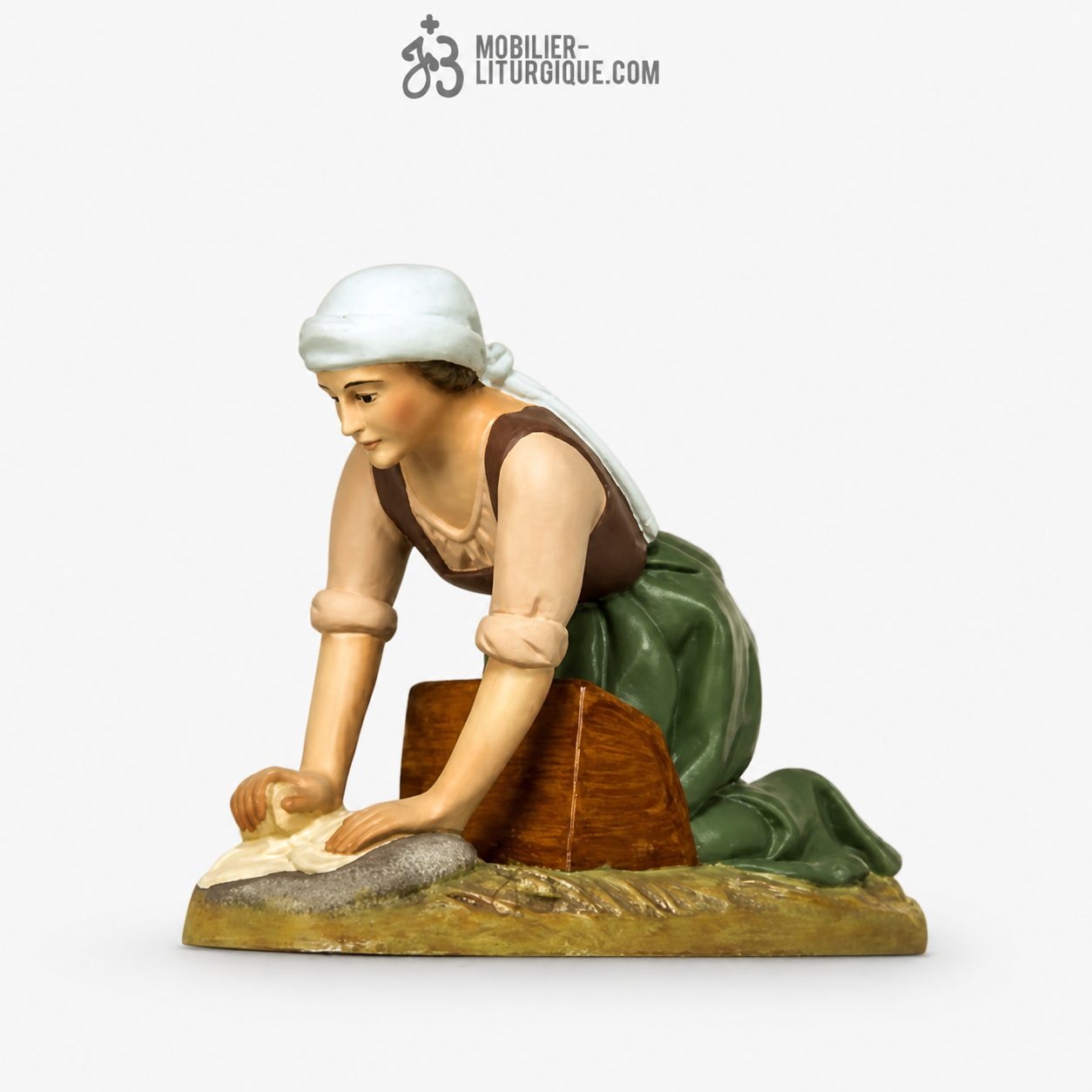 Femme au lavoir Antique
