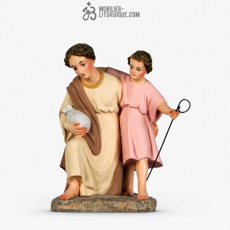 Femme et l\'enfant Polychrome