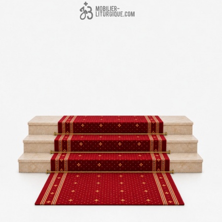 Tapis d'�glise et coussins