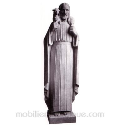 Jésus le Bon Pasteur : statue sur mesure