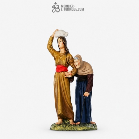 La femme et le vieillard Antique