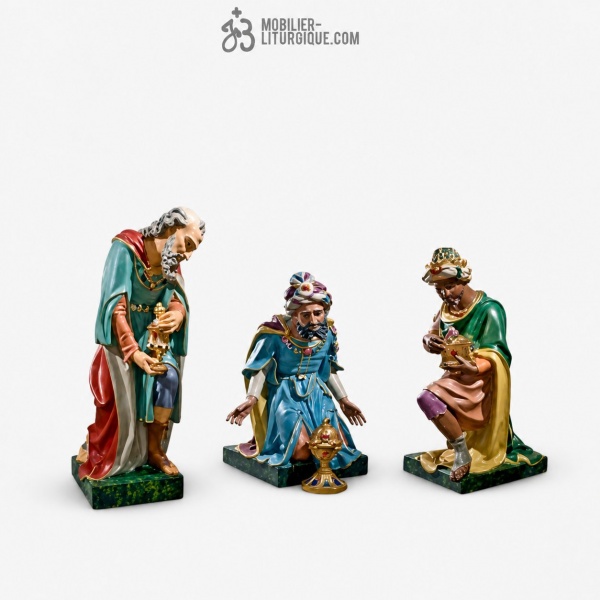 Lot rois mages Polychrome