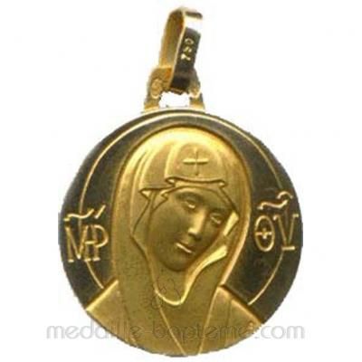 Médaille de la Vierge Icône