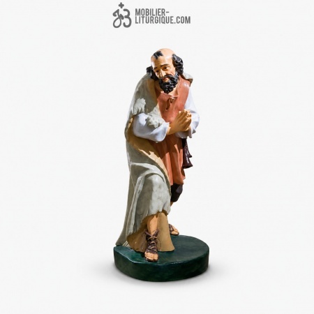 Personnage pour cr&egrave;che de 120 cm : Berger en adoration