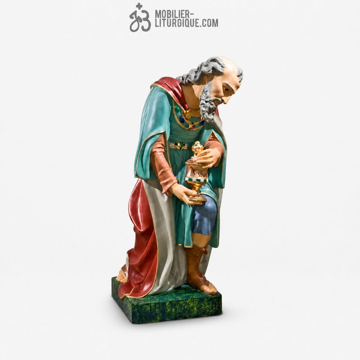 Personnage pour cr&egrave;che de 120 cm : Roi Mage