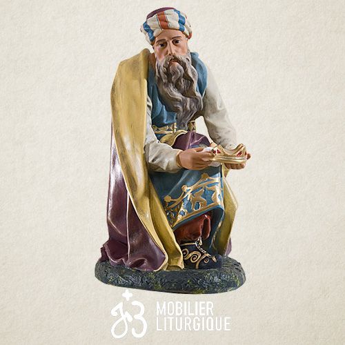 Personnage pour cr�che de 85 cm : Roi Mage Melchior