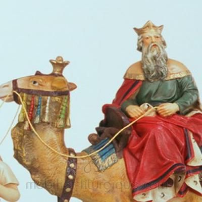 Rois Mage et les chameaux