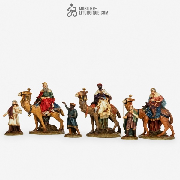 Rois Mages et leurs chameaux Antique