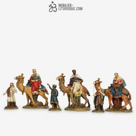 Rois Mages et leurs chameaux Antique