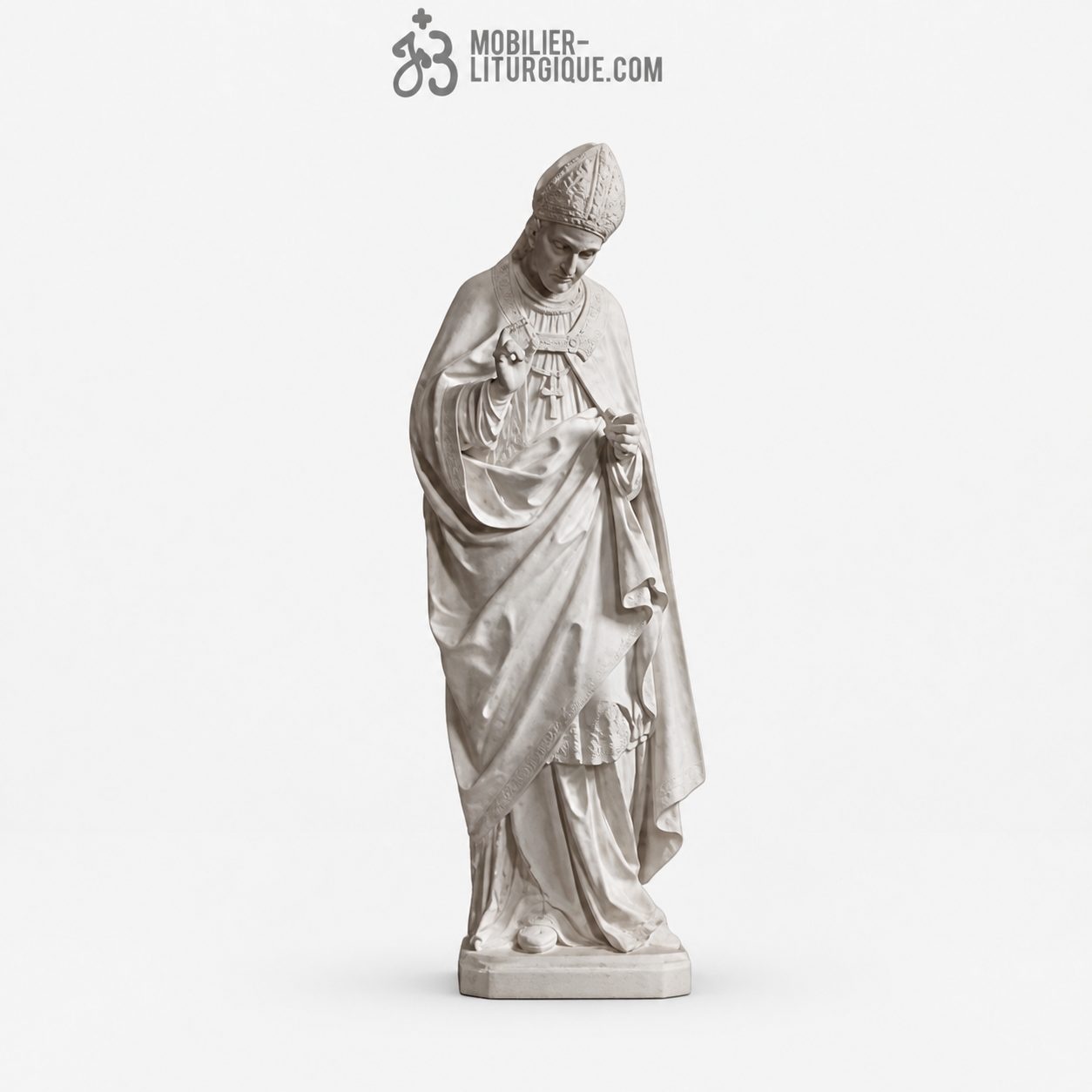 Statue Alphonse de Liguori : statue sur mesure Marbre