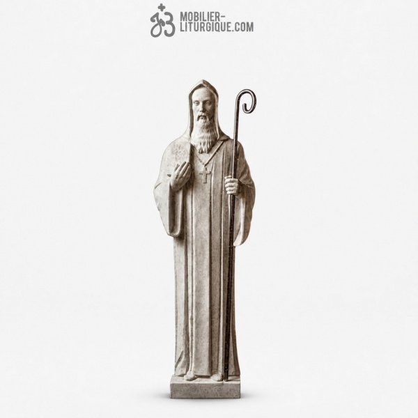 Statue Beno�t : statue sur mesure Marbre