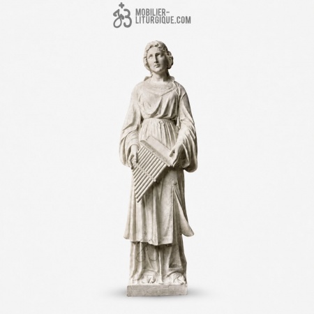 Statue C&eacute;cile : statue sur mesure Marbre