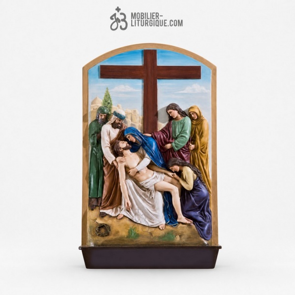 Statue Chemin de croix D�cor�