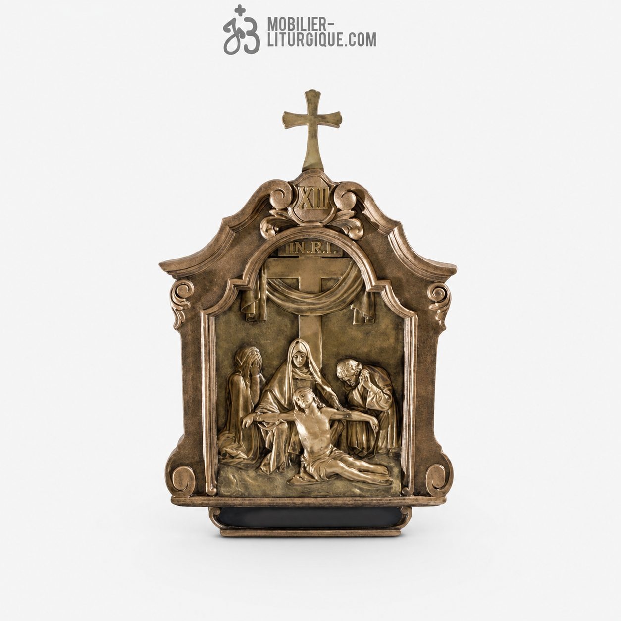 Statue Chemin de croix Finition bronze