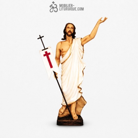 Statue Christ D&eacute;cor&eacute;