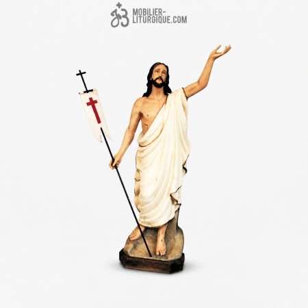 Statue Christ D&eacute;cor&eacute;